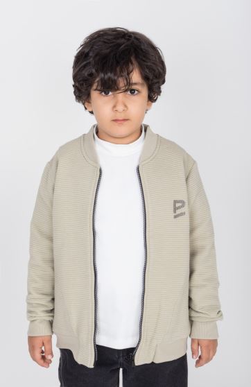 بامر جکت ژاکارد فیتیله‌ای راه راه