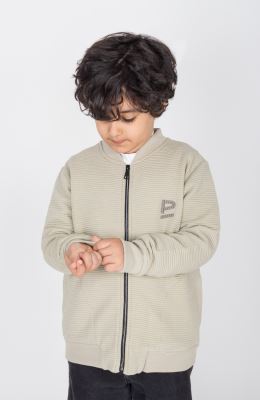 بامر جکت ژاکارد فیتیله‌ای راه راه