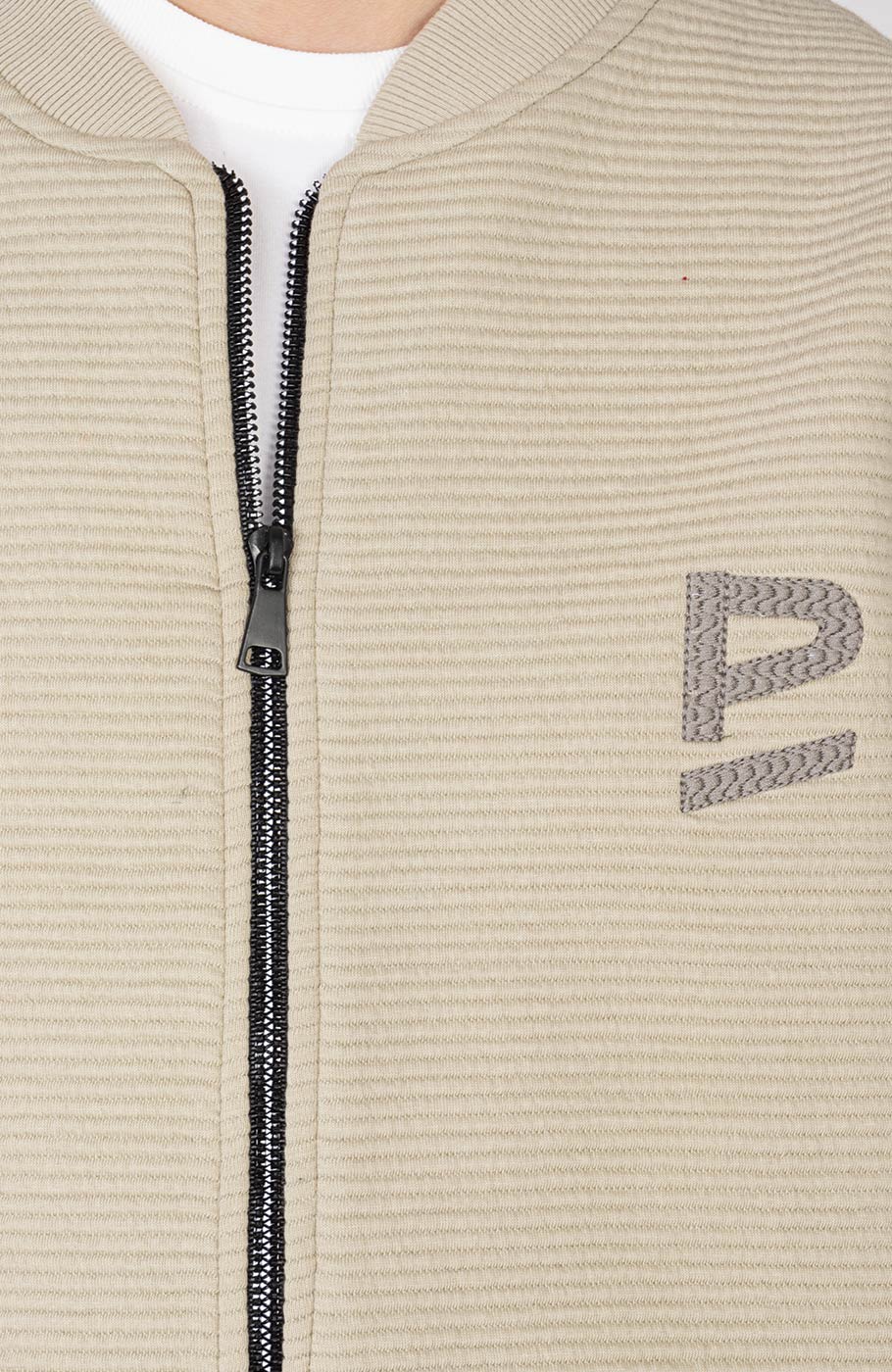 بامر جکت ژاکارد فیتیله‌ای راه راه