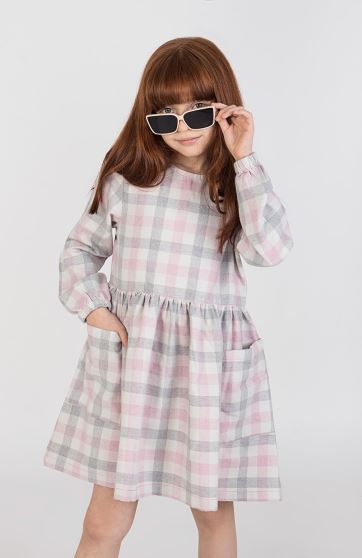 پیراهن فلانل آستین بلند