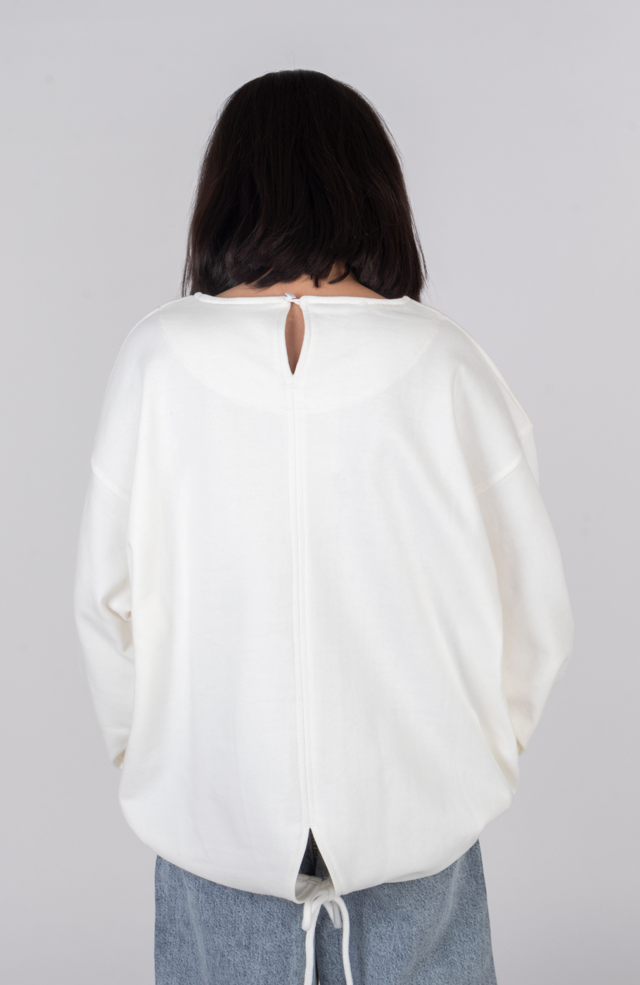 بلوز دورس سه نخ خار خورده دمپا گت پشت چاک دار