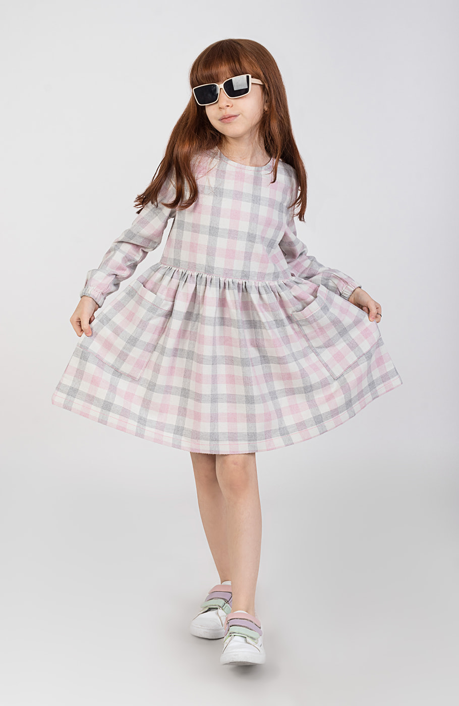 پیراهن فلانل آستین بلند