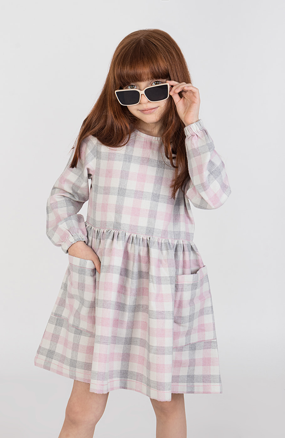 پیراهن فلانل آستین بلند