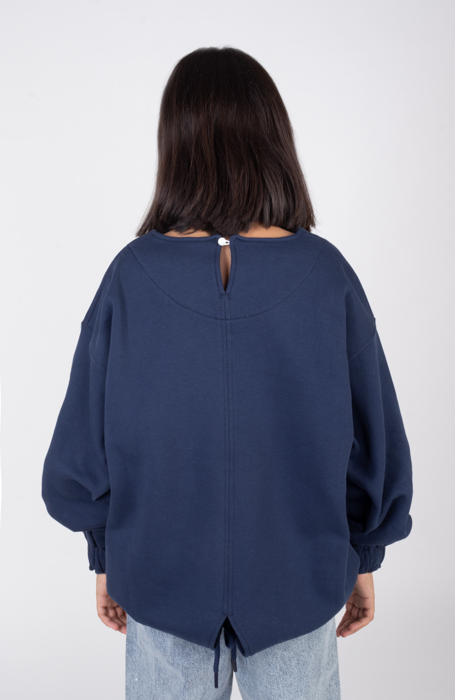 بلوز دورس سه نخ خار خورده دمپا گت پشت چاک دار