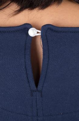 بلوز دورس سه نخ خار خورده دمپا گت پشت چاک دار