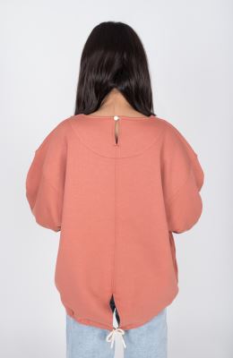 بلوز دورس سه نخ خار خورده دمپا گت پشت چاک دار