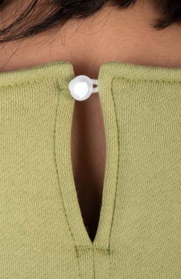 بلوز دورس سه نخ خار خورده دمپا گت پشت چاک دار