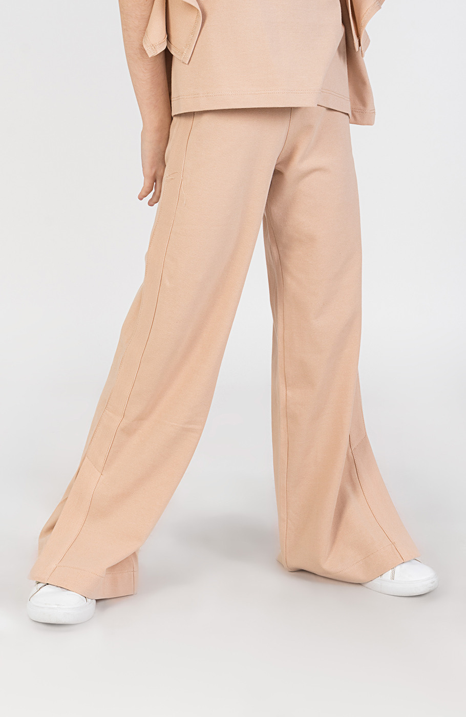 شلوار یکرولایکرا لمه‏دار چاک‏دار(ست با کد 10575)