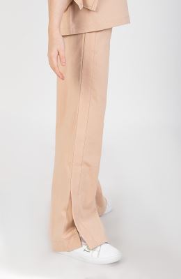 شلوار یکرولایکرا لمه‏دار چاک‏دار(ست با کد 10575)