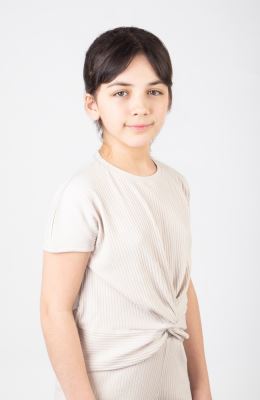 تیشرت پنبه لایکرا سوزن خالی گره‏ای(ست با کد10580)