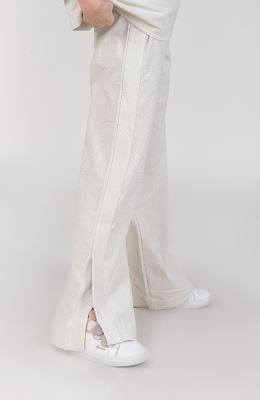 شلوار یکرولایکرا لمه‏دار چاک‏دار(ست با کد 10575)