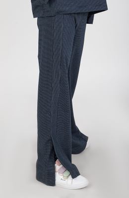 شلوار یکرولایکرا لمه‏دار چاک‏دار(ست با کد 10575)