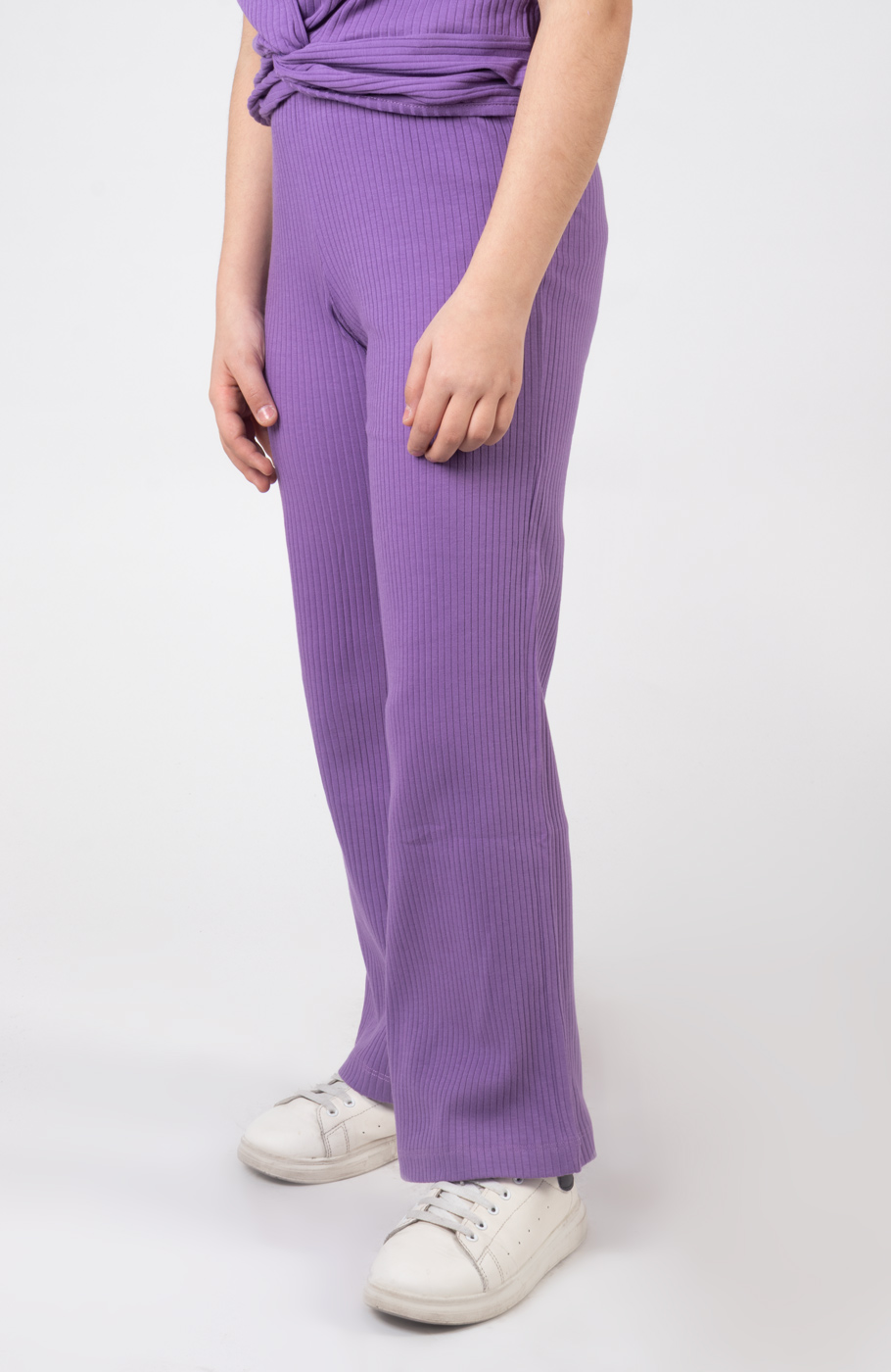 شلوار پنبه لایکرا سوزن خالی (ست با کد10579)