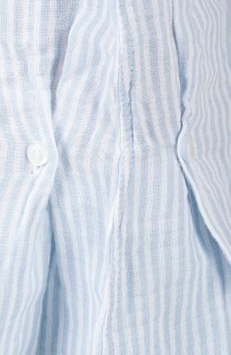 شومیز ساده بافت راه راه آستین بلند