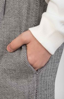 شلوار ژاکارد جناغی