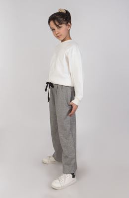 شلوار ژاکارد جناغی