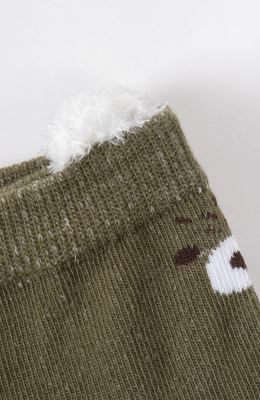 جوراب طرح خرس گوش دار