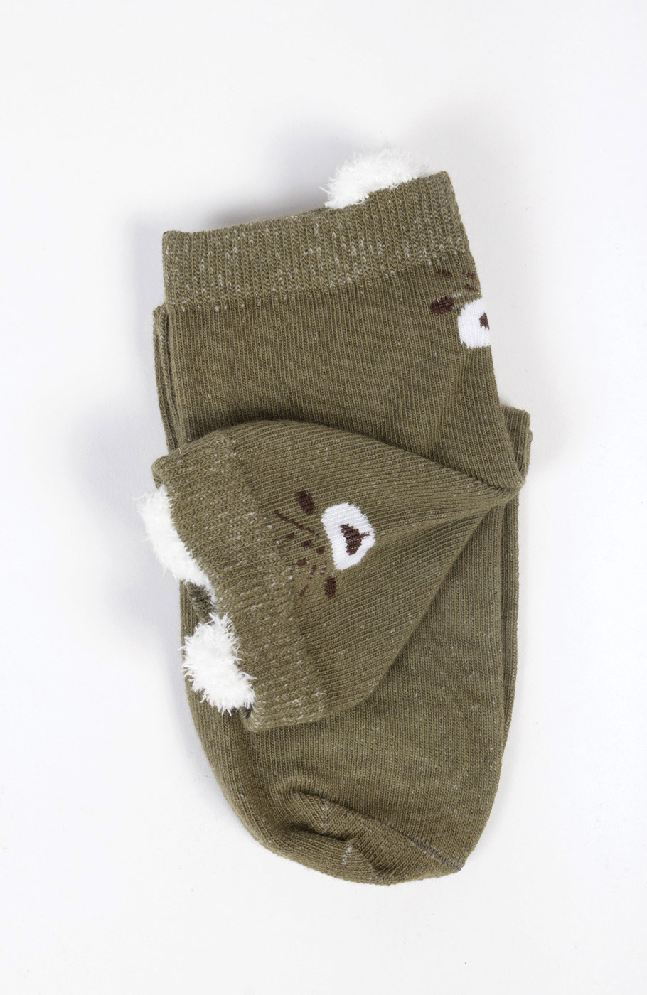 جوراب طرح خرس گوش دار