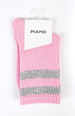 جوراب طرح مچ راه راه کش انگلیسی