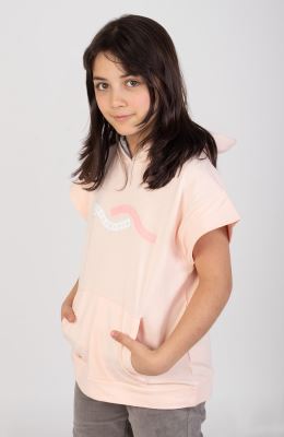 هودی دورس دو نخ آستین کوتاه