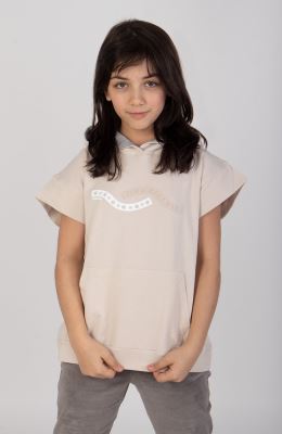 هودی دورس دو نخ آستین کوتاه