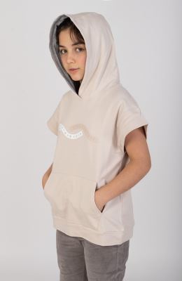 هودی دورس دو نخ آستین کوتاه