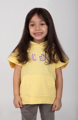 هودی دورس دو نخ آستین کوتاه