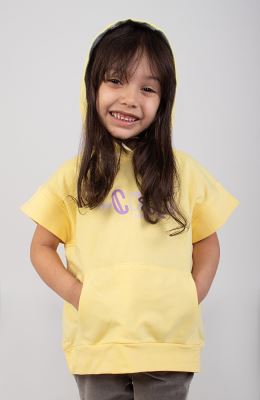 هودی دورس دو نخ آستین کوتاه