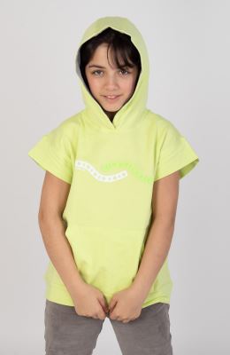 هودی دورس دو نخ آستین کوتاه