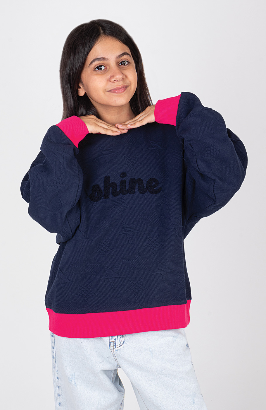 بلوز ژاکارد ستاره ها