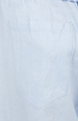 شلوار لینن پیلی دار