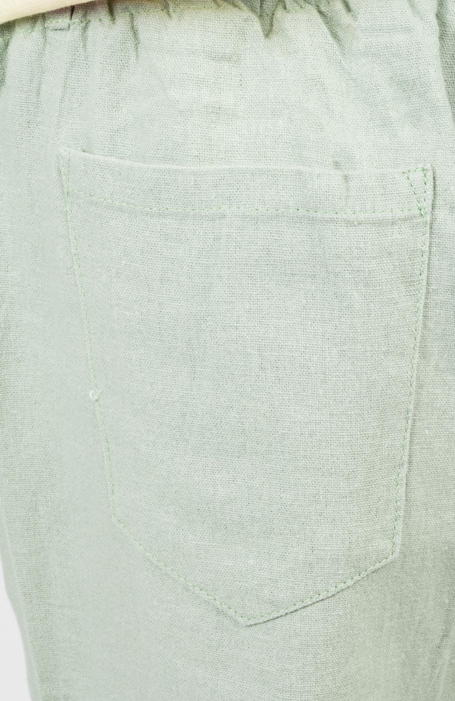 شلوار لینن پیلی دار