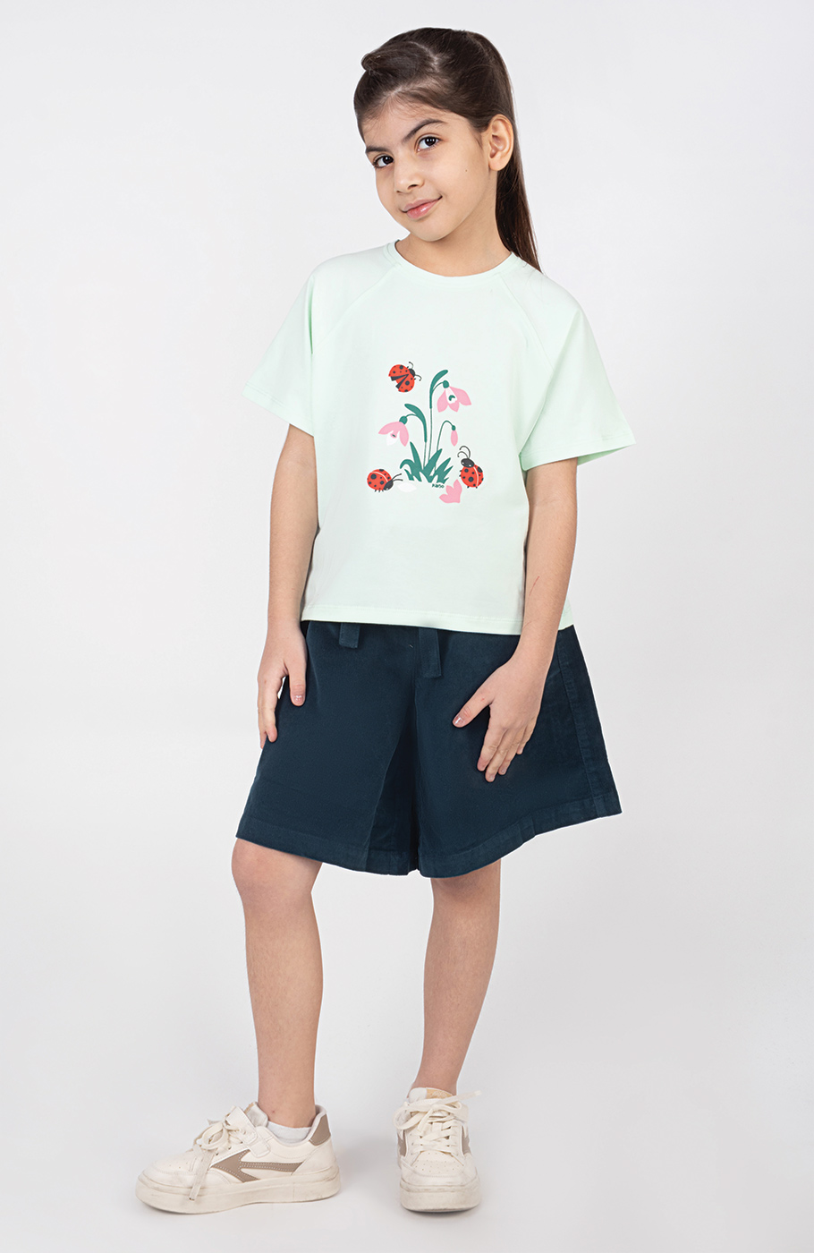 تیشرت یکرولایکرا آستین رگلان