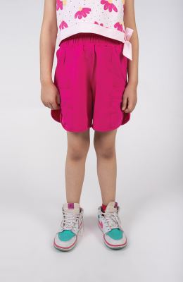 شلوارک دورس دو نخ دمپا هلالی (ست با کد 10614)