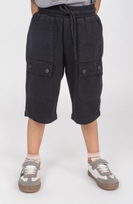 شلوارک کتان شش جیب