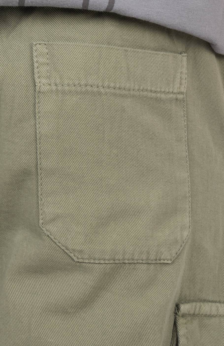 شلوارک کتان دمپا پیلی دار