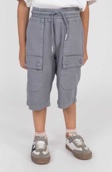 شلوارک کتان شش جیب