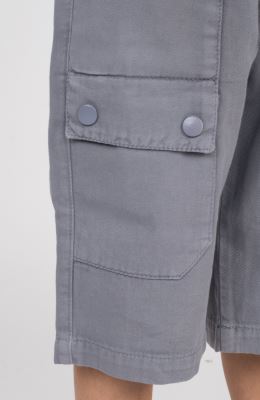 شلوارک کتان شش جیب