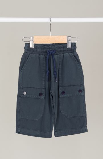 شلوارک کتان شش جیب