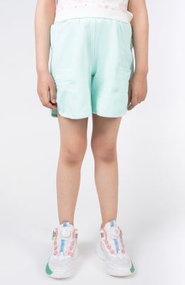 شلوارک دورس دو نخ دمپا هلالی (ست با کد 10614)