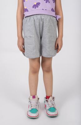 شلوارک دورس دو نخ دمپا هلالی (ست با کد 10614)