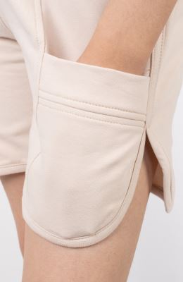 شلوارک دورس دو نخ دمپا هلالی (ست با کد 10614)