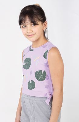 تاپ نیم تنه یکرولایکرا دمپا گره ای (ست با کد10613)