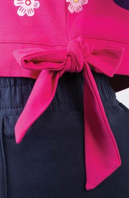 تاپ نیم تنه یکرولایکرا دمپا گره ای (ست با کد10613)