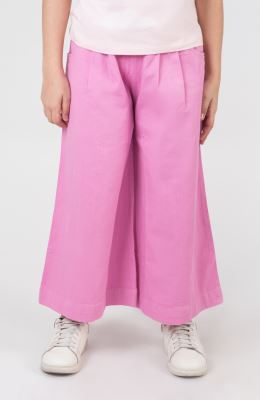 دامن شلواری کتان پیلی دار