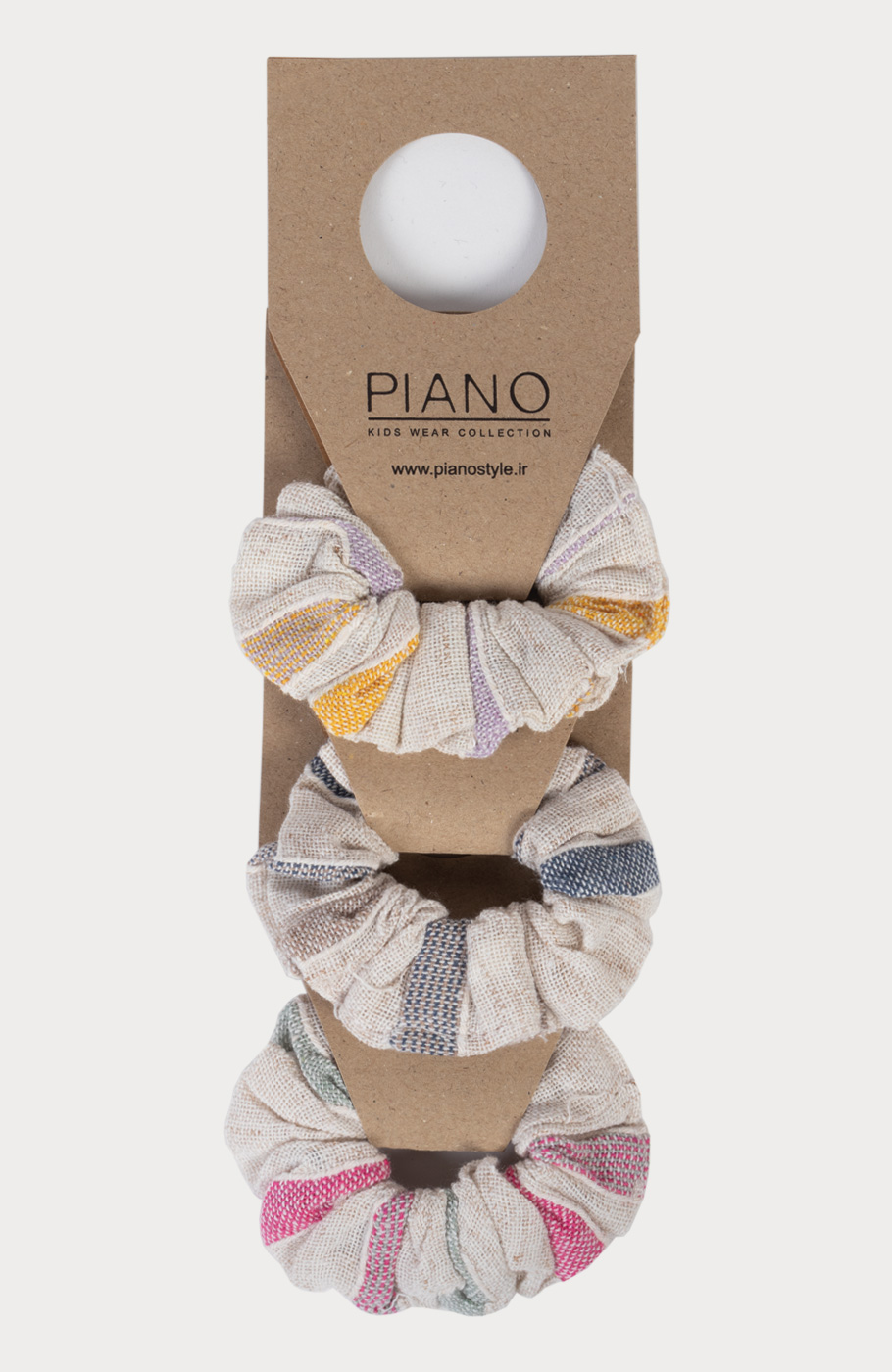 کش مو لینن راه راه