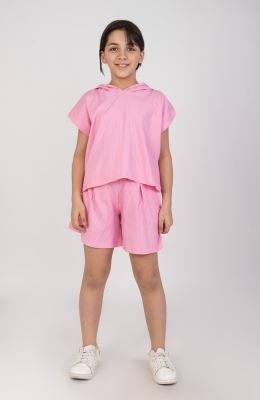 شلوارک پنبه لایکرا سوزن خالی پیلی دار(ست با10623)