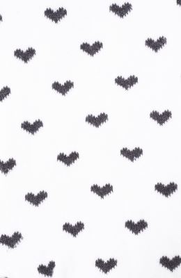 جوراب شلواری طرح قلبی