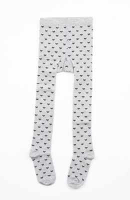 جوراب شلواری طرح قلبی