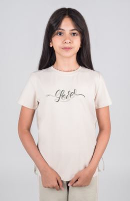 تیشرت یکرولایکرا پاپیونی (ست با کد10638)